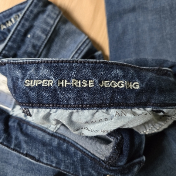American Eagle Super Stretch Hi-rise Jegging Women's Size 14 - Picture 5 of 8